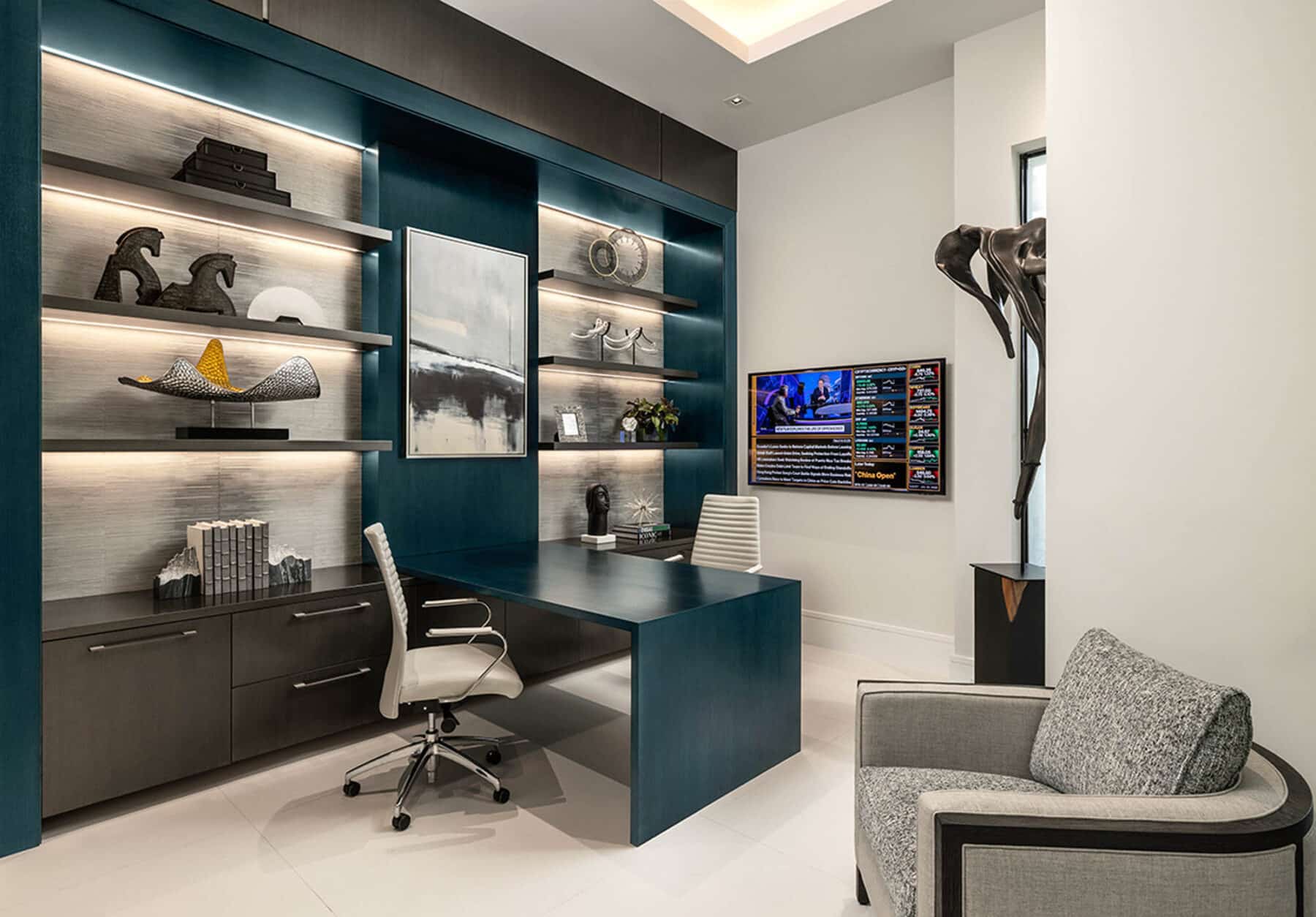 Custom Model Home, Boca Raton - Terri Polimeni Interiors